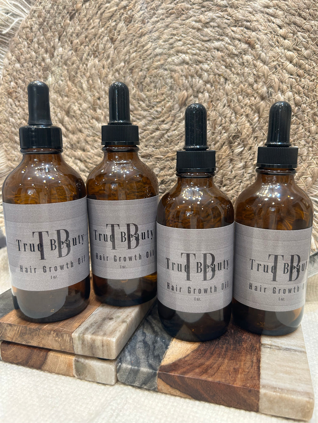 TB Growth and Hair Maintenance oil (4 bottles) 6 month supply